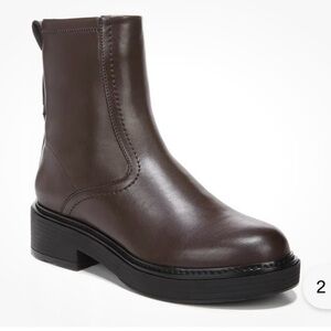 NIB Franco BROWN Women's Sarto Karbon Ankle Boots, US 6M